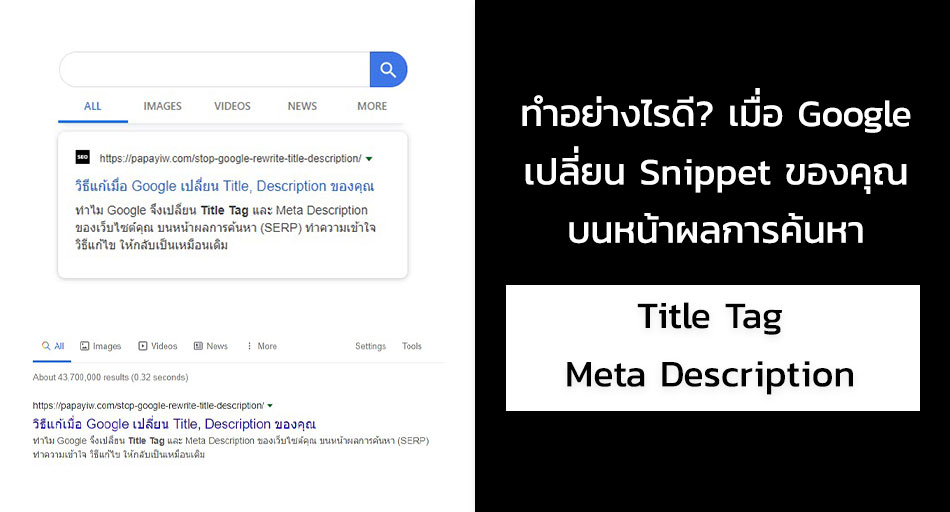 Stop Google Rewrite Title and Description