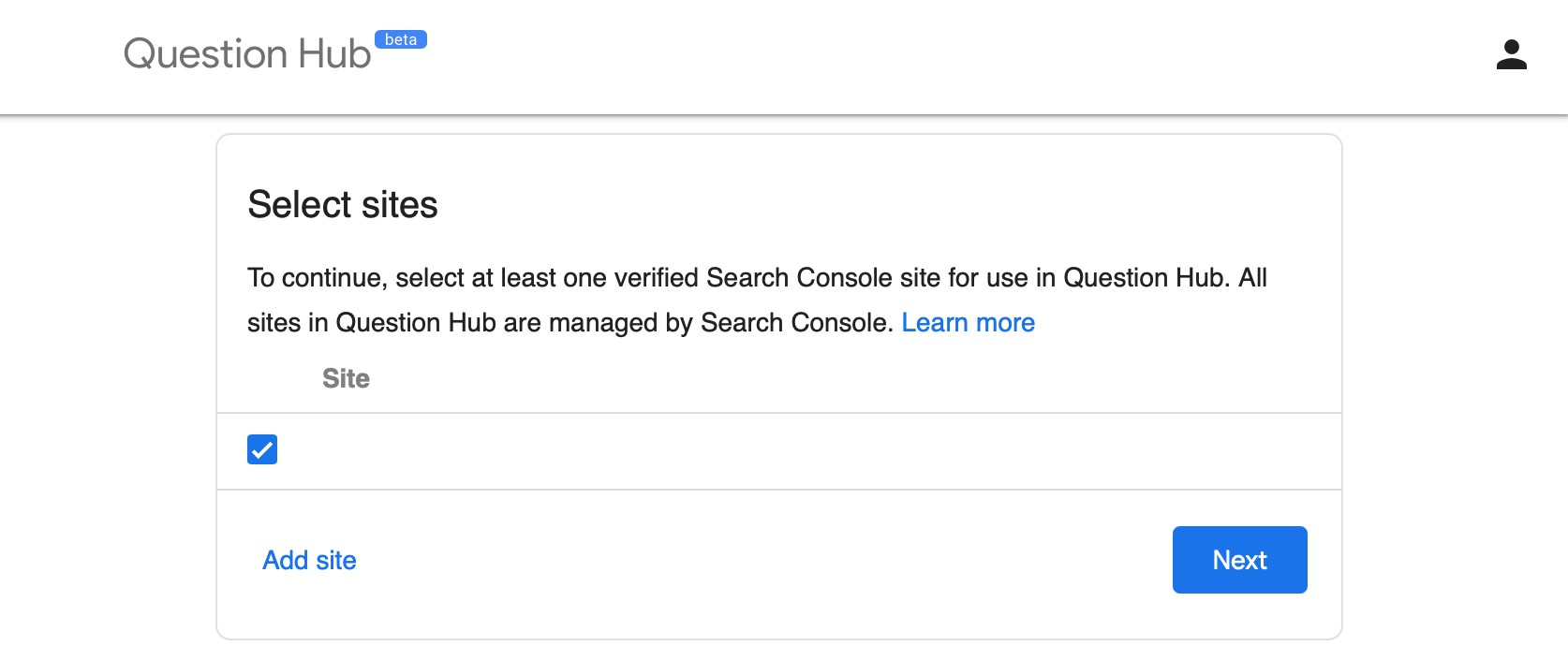 Google Question Hub Search Console